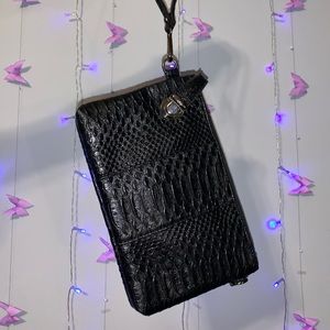 Faux Snake Skin Bag